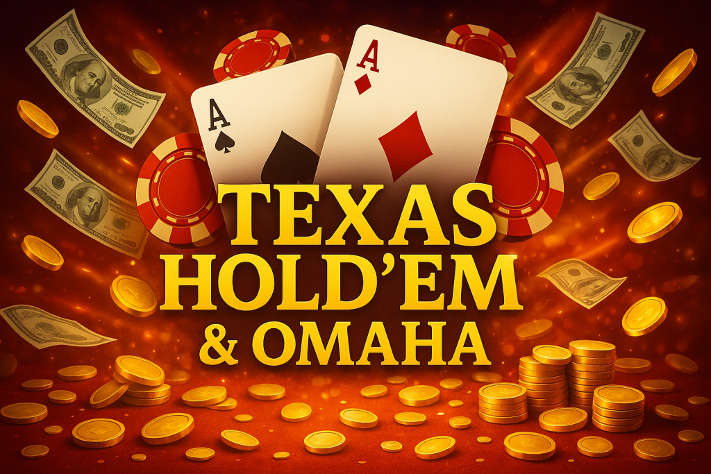 Texas Hold'em Omaha VIP69 – Thắng Lớn Từng Ván